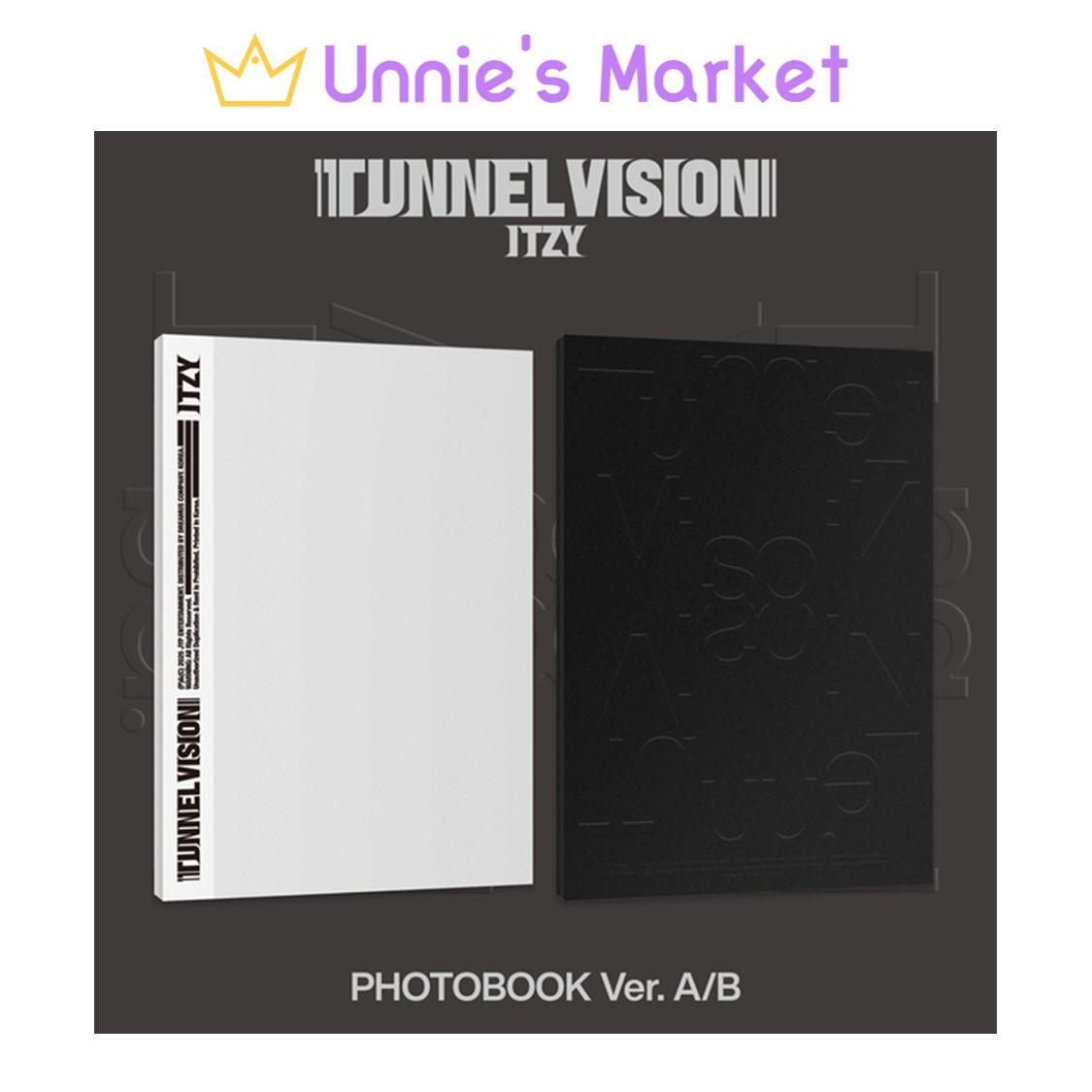 

[Pre-order] ITZY [TUNNEL VISION] Photobook Ver. (A Ver. / B Ver.) + Free Gift Random ver.