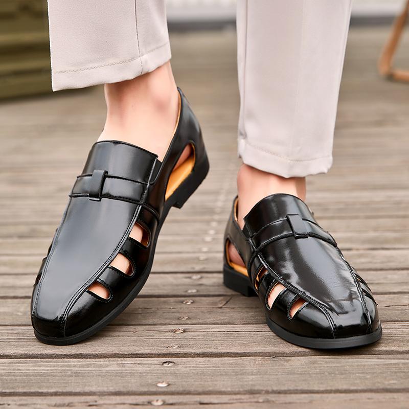 Fashion Business Summer Men's Sandals European and American luxury designer styles Leisure Party Daily Office Elegant shoes Plus Size
