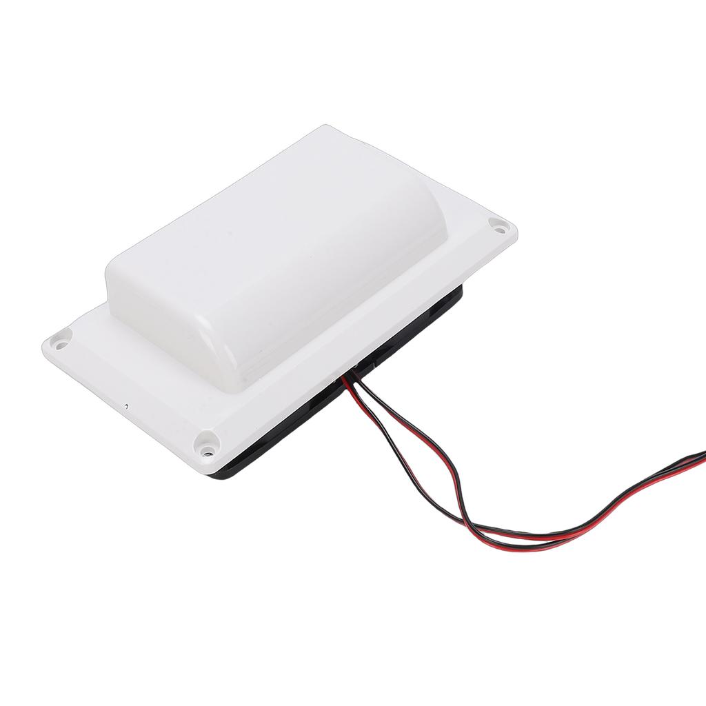 Ventola da Parete per Camper 12V Ventilatore con Viti di Montaggio Ventola di Scarico in Plastica per Camper Veicolo da Campeggio Barca Yacht Marino