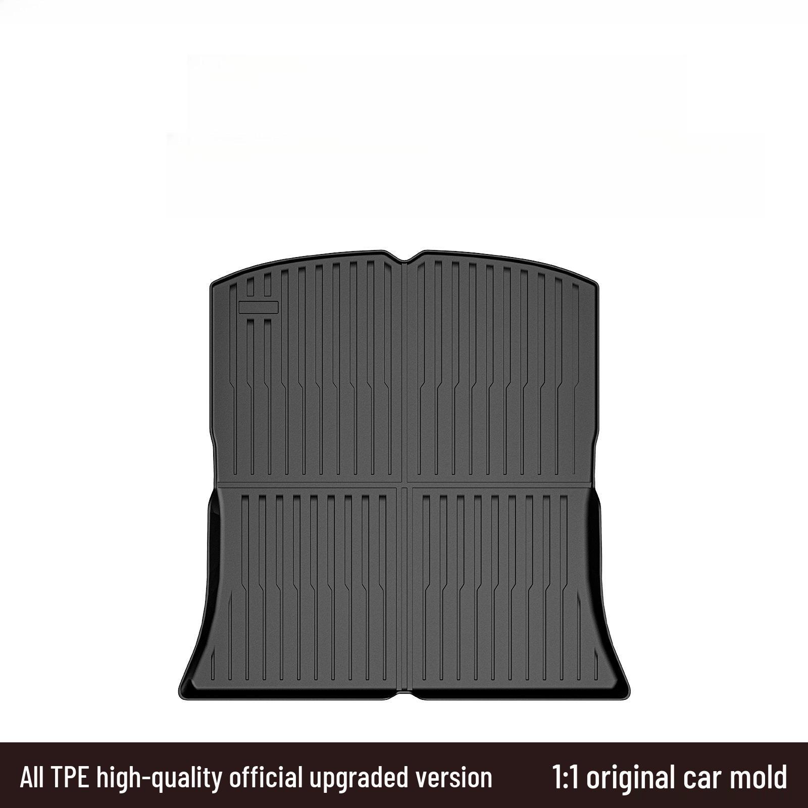 

Коврики для пола Tesla Model Y: Аксессуары для переднего и заднего багажника из литьевого ТПЭ