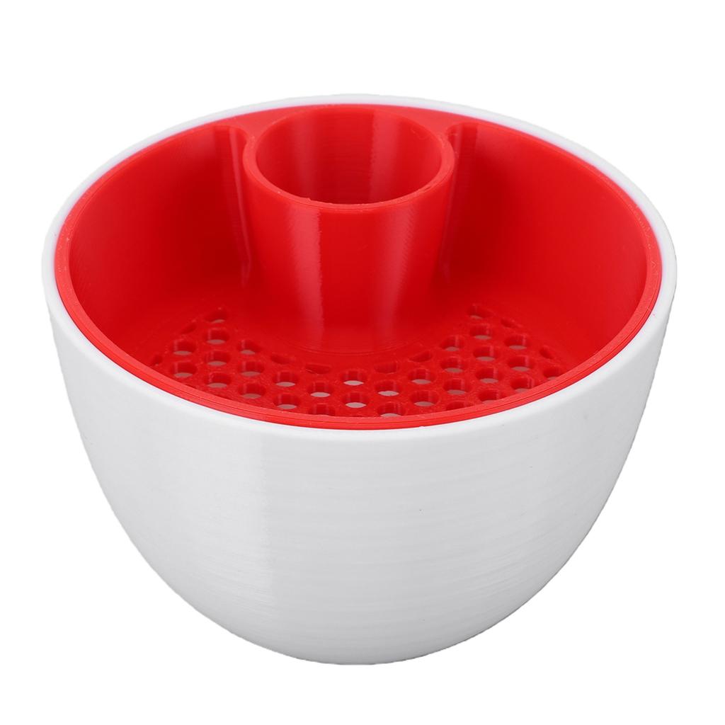 Dual Chamber Pistachio Bowl with Shell Container Snack Organizer for Pistachios Cherries Olives