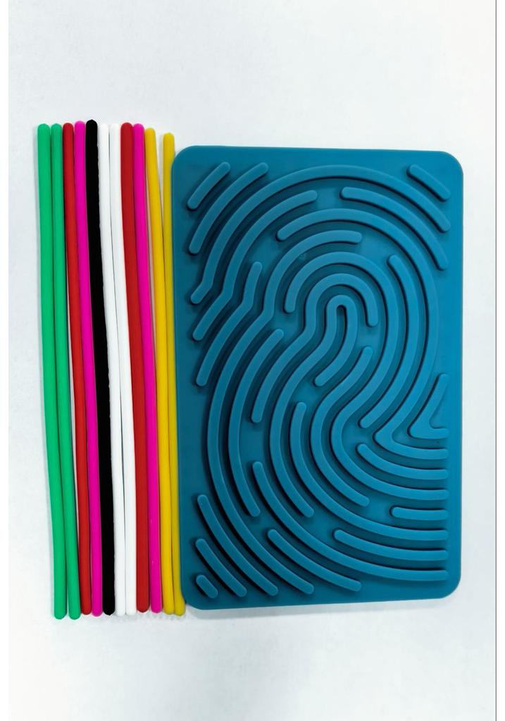 Cross-Border Sensory Silicone Activity Board: Decompression Twist and Play Toy