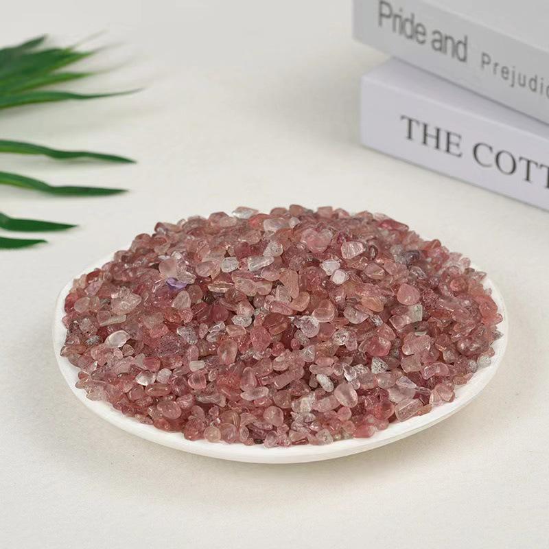 Polished Donghai Crystal Raw Stones: White, Pink, Purple, Yellow, Green Aventurine for Fish Tanks and Demagnetizing.