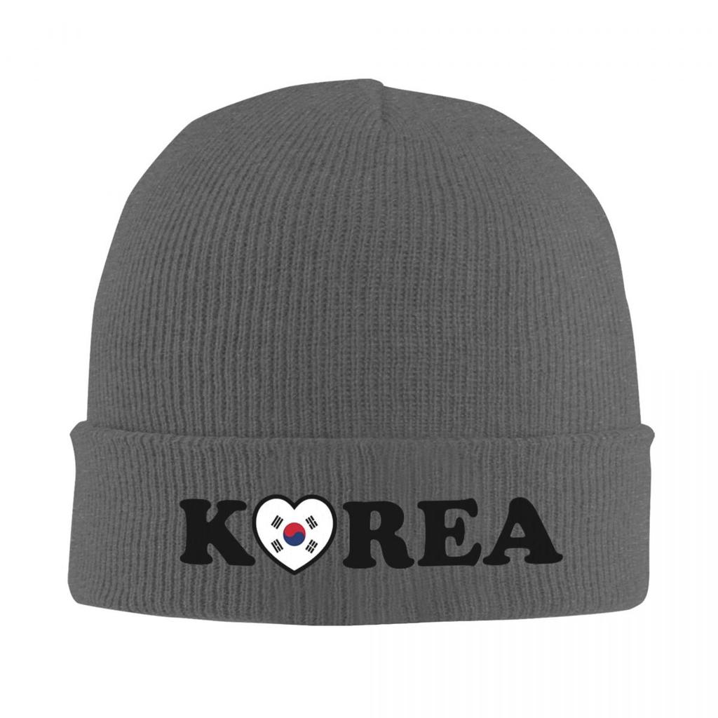 South Korea Flag Warm Knitted Cap Winter Knit Bonnet Hat Skullies Beanies Hip Hop Caps for Unisex