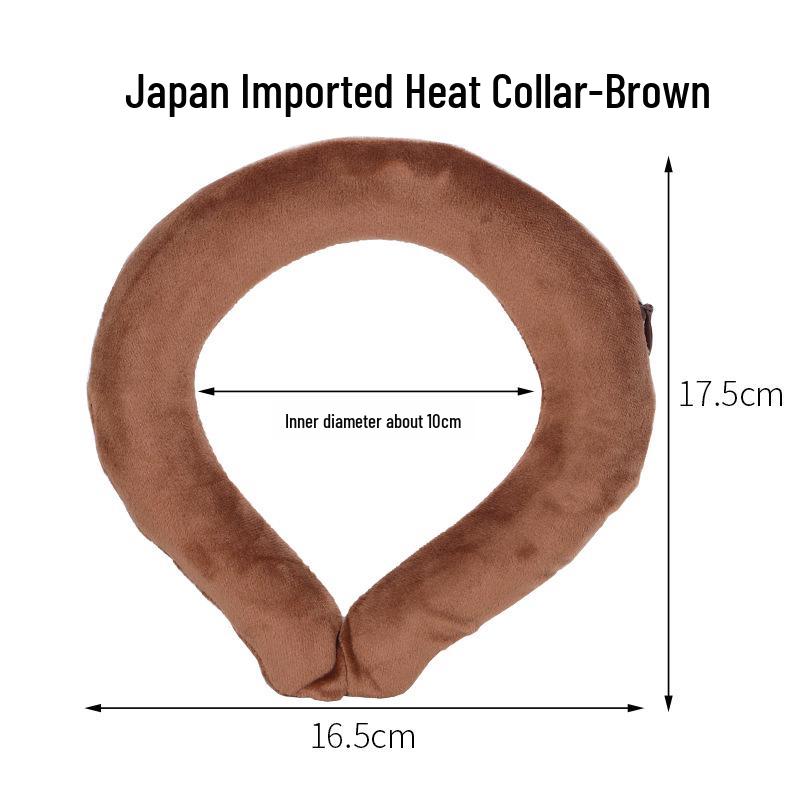 

Winter Neck Heat Wrap: Long-Lasting, Constant Temperature Comfort Brown