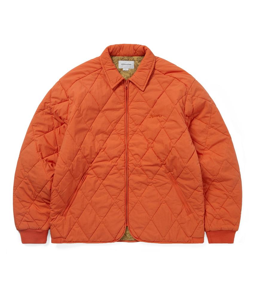 Thisisneverthat Quilted Jacket Orange