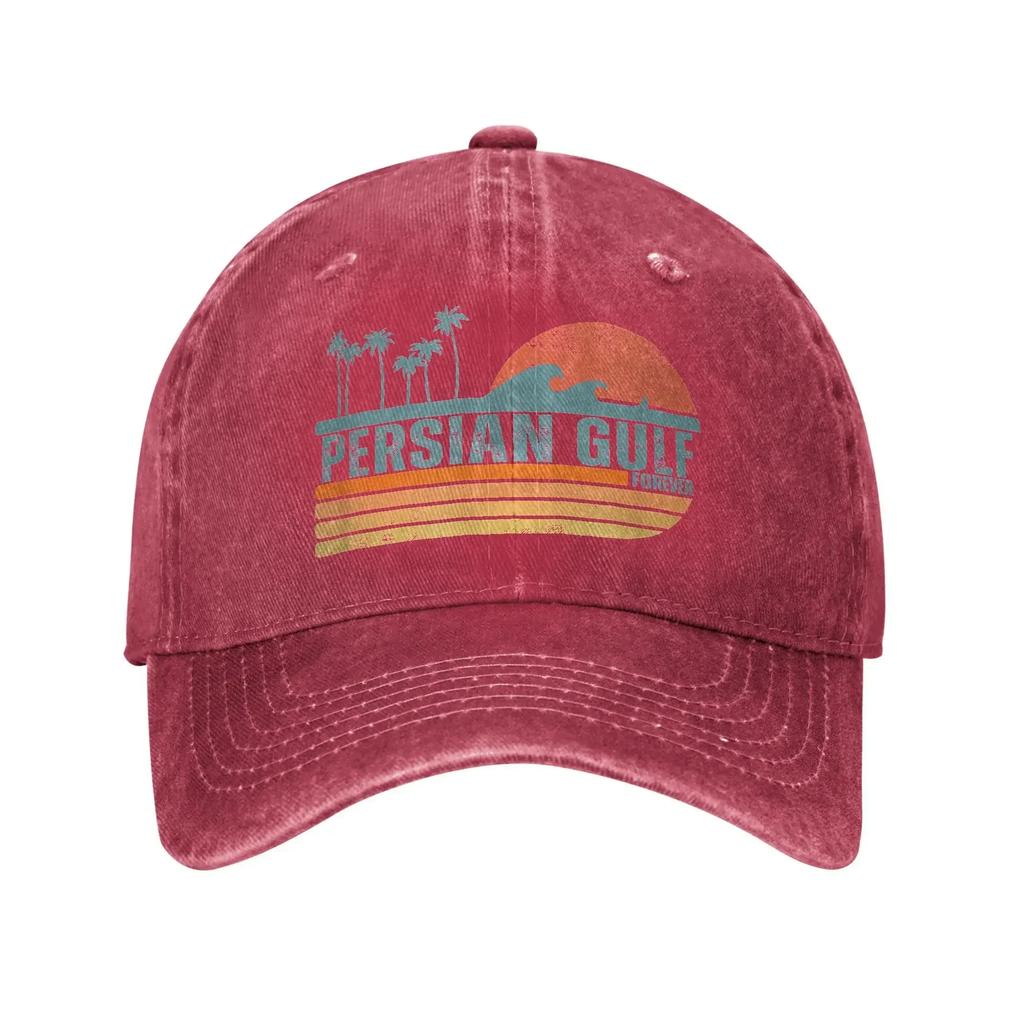 Persian Forever Heritage Arabian Iranian Baseball Cap Sunset Distressed Washed Hats Outdoor All Seasons Travel Soft Sun Cap