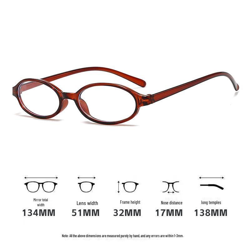 Trendy Unisex Korean-Style Myopia Glasses with High-End Anti-Blue Light Frames