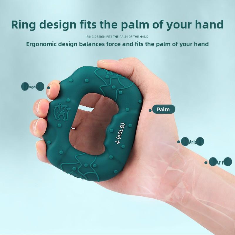 New Grip Silicone Grip Ring Wrist Finger Training Equipment Forearm Strength Training Grip