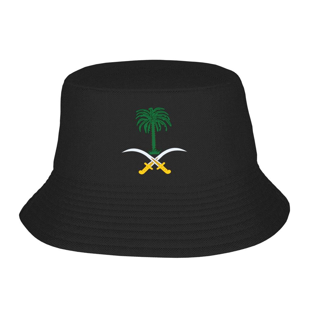 Custom I love Saudi Arabia Bucket Hat Unisex Women  Beach Sun Summer Camping Fishing Cap