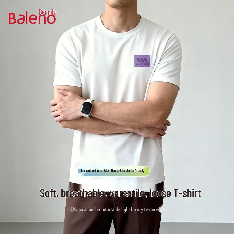 Baleno Unisex Printed Short-Sleeve T-Shirt 3XL