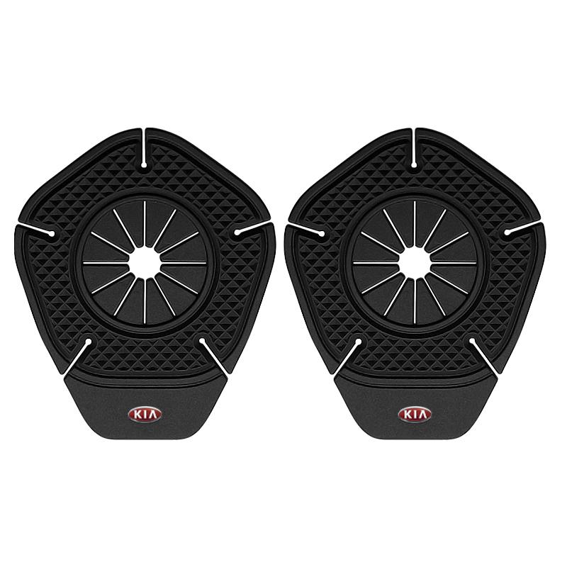 

2 шт. Стайлинг автомобиля Защитная крышка стеклоочистителя Пылезащитная эмблема Аксессуар для автомобиля Для KIA sportage ceed sorento cerato optima picanto rio soul k3 k5 чёрный