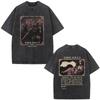 Washed Vintage Game Dark Souls Tshirt Men Women S Retro Gothic Rock Short Sleeve Tshirts Mens Punk Oversized Cotton T Shirt
