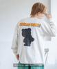 [IMPROVES] [SIDEWAYSTANCE] Silhouette Downer Bear Long Sleeve T-Shirt