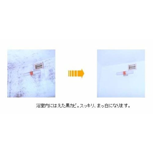 Noguchi Shoji Powerful Mold Remover B-1, Commercial Grade, Super Strong [Refill Type] 4000ml, Removes Stubborn Black Mold and Mildew from the Bathroom