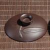 Yixing Zisha Bamboo Leaf Gaiwan Tea Bowl - Set of 2
