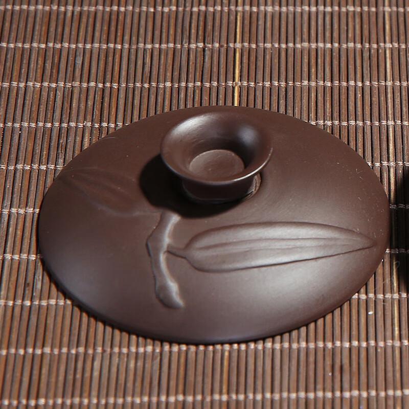 Yixing Zisha Bamboo Leaf Gaiwan Tea Bowl - Set of 2