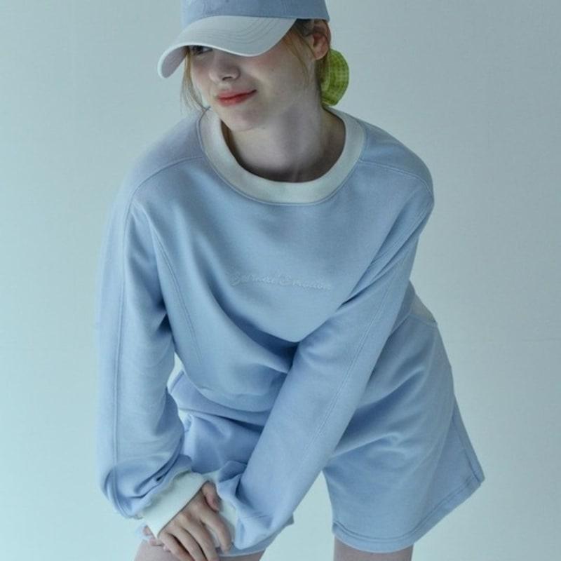 

ETERNAL EMOTION CONTRAST WAVE LOGO cap (BLUEBERRY) F