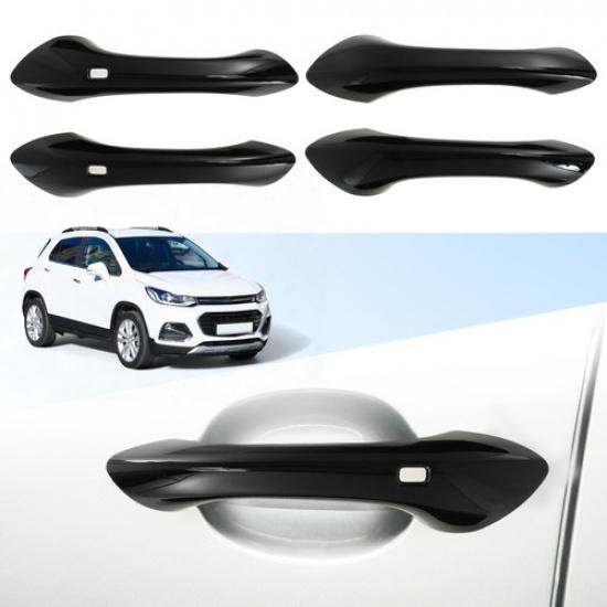 Door Handle Cover Protector for Chevrolet Trax 2024-2025 Glossy Black