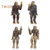Middle Finger Sasquatch Figurine Resin Scissors Hands Savage Statue Sculpture Home Office Indoor Outdoor Garden Decoration Ornament