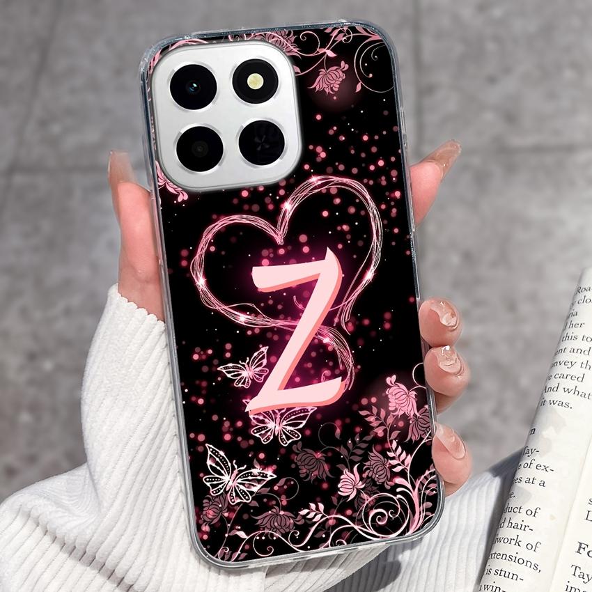 

Черная силиконовая задняя крышка с буквами из ТПУ для Honor X6C X6B X6A X6S X7A X7D X8C X8B X8A X5B Прозрачный чехол Тонкий силиконовый пылезащитный бампер для Honor Capa Honor 9S