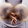 Women's Fluffy Faux Fur Wristband & Cuff Sleevelets