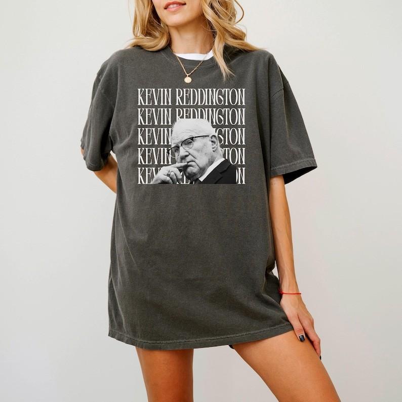 Kevin Reddington T-Shirt Retro Lawyer Legal Attorney Men Graphic Cotton Tee Top