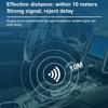 FM02 USB Wireless Receiver Transmitter Dongle Handsfree Call Audio Receiver Transmitter Bluetooth-Compatible Auto Accessories