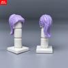10pcs MOC Bricks Female Hair High Ponytail For 4CM Figure Wear Girl Head Body Parts Accessories DIY Building Blocks Kids Toys