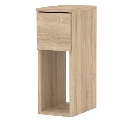 Nachtkastje Sonoma Eiken Smal 20 Cm Nachttafeltje Met 1 Lade Voor Slaapkamer