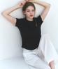 Deuloupisumeon Supima Silket Slim Short Sleeve T-Shirt [Beige]