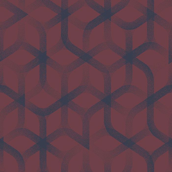 Pack complet housse de couette réversible pour lit 180 x 200 cm "King size" Stella choco