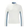 MARTINE GOLF Reversal Mock Neck Shirts_O/White