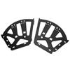 Shoes Cabinet Hinge Cold Rolled Steel 3-Layers Shoe Drawer Flip Rack Accessory Black