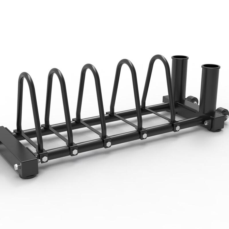 Barbell Plate and Olympic Bar Storage Rack