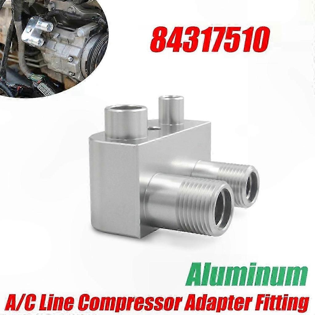 A/C Line Compressor Adapter Fitting for Gen V L86 L83 Engine Swap Conversion Kits