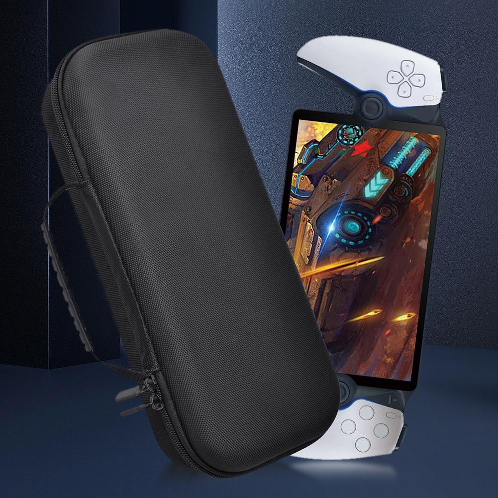 Travel Carrying Case Shockproof Portable Storage Bag with Mesh Pocket Protective Bag Stand Design for SONY PlayStation Portal