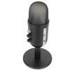 Microphone USB à réduction de bruit Lumière RVB Microphone à condensateur d'ordinateur avec traitement de réverbération pour OS X pour