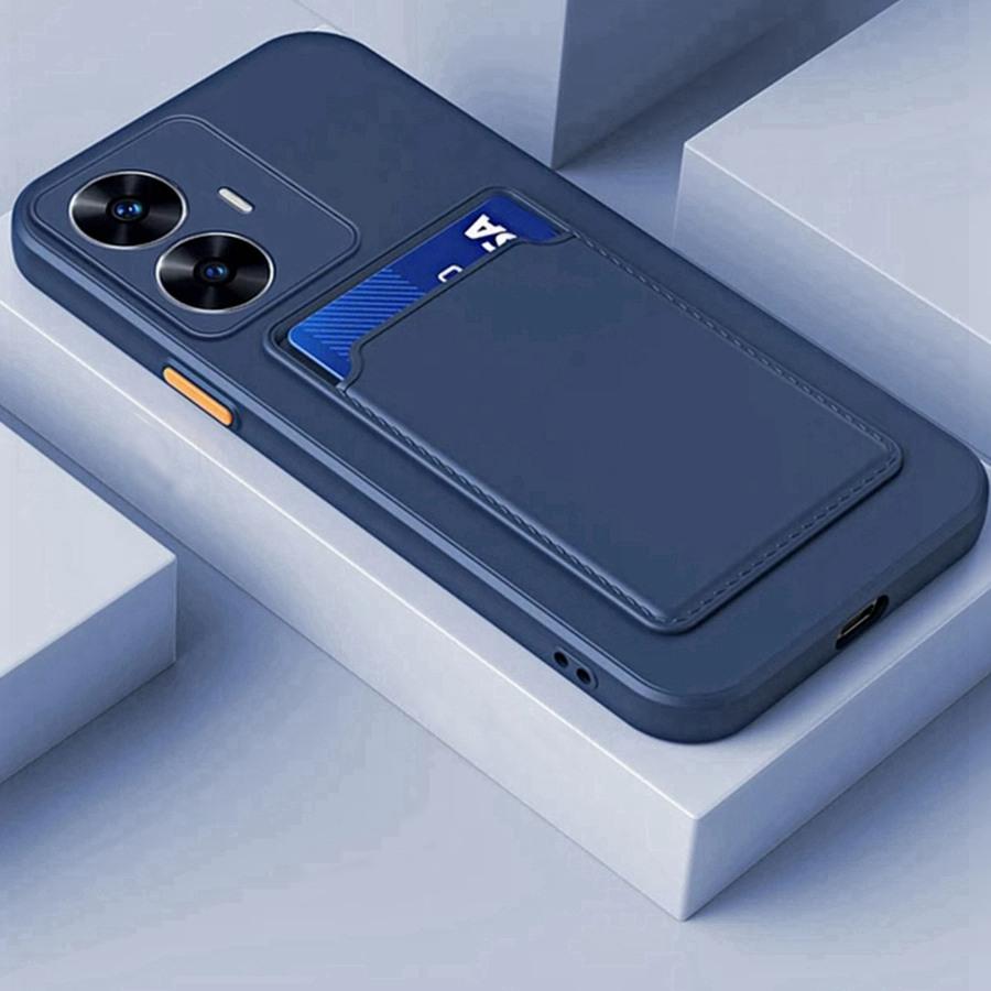 Luxury Soft Silicone Wallet Case For OPPO A18 A38 Reno 13 Pro 13F 5G Reno13 F Card Holder Slot Back Cover