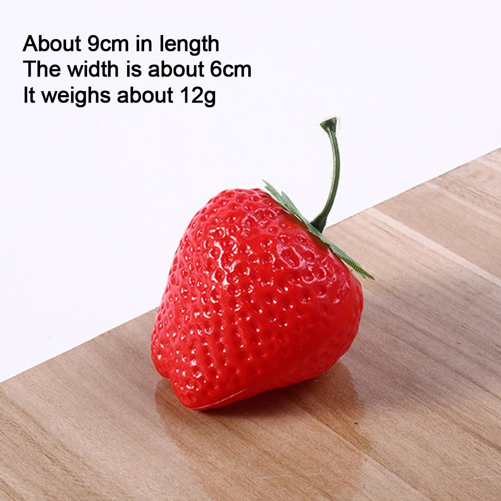 1 Pcs Simulated Plastic Pvc Fruit Decorative Ornament Model Artificial Fruit Simulation Fruit Home Decoration