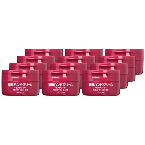 Shiseido Hand Cream [Bulk Purchase] Medicated Hand Cream More Deep 100g (x 12)