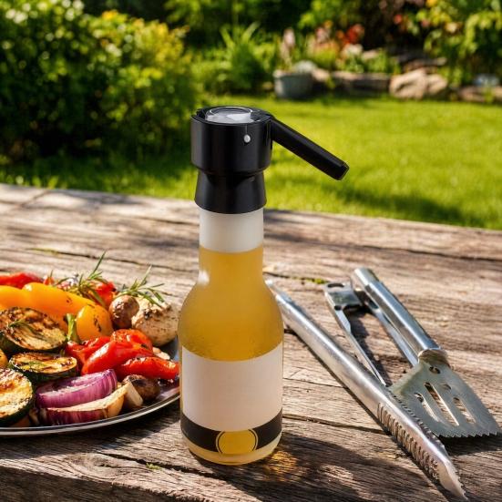 Bottle Opener Easy One-Hand Use Push-Down Design Ejection Bottle Opener for Parties Barbecues