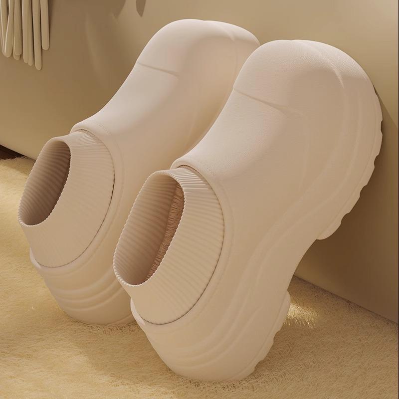 Outer Wear Bundle Bag Heel Fleece Thickened Cotton Shoes, New Home Daily Versatile Cotton Shoes In Autumn and Winter 2025