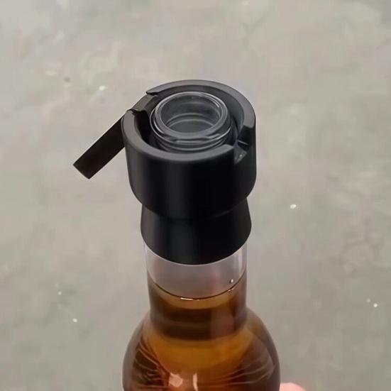 Bottle Opener Easy One-Hand Use Push-Down Design Ejection Bottle Opener for Parties Barbecues