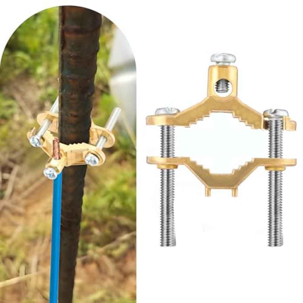 

Copper Alloy Ground Clamps Electrical Grounding Water Pipe Bonding
