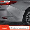 Toyota Camry Front & Rear Bumper TPU Protective Film - Transparent & Invisible, Fits 25 Models