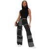 Elegant Patchwork High-Waisted Straight Leg Women's Jeans (2023)