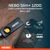 NEBO Rechargeable LED Light SLIM 1200 (NEB-WLT-1007-G)