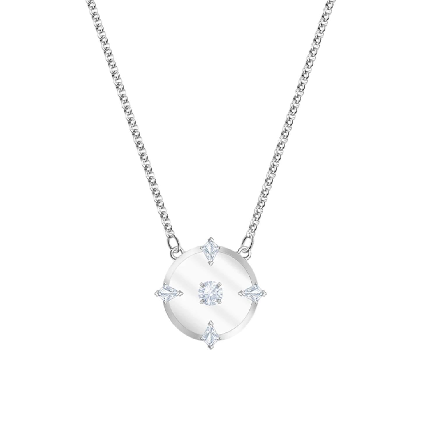 Swarovski Women's North Minimalist Line Clavicle Chain Necklace Necklace 5497232