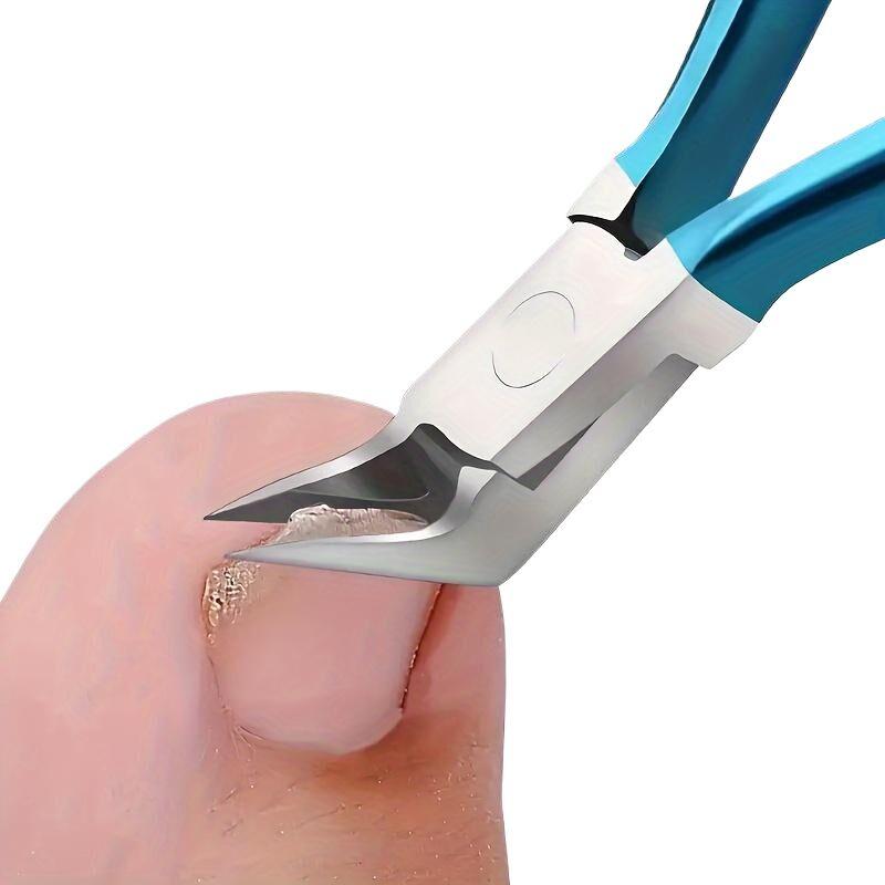 Präziser professioneller Nagelknipser – Sichere Korrektur eingewachsener Nägel, ultra-scharfer Trimmer und Kantenschneider für dicke Nägel